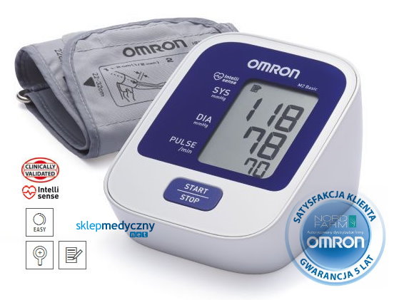 Nowość 2014! Ciśnieniomierz Omron M2 BASIC HEM-7120-E
