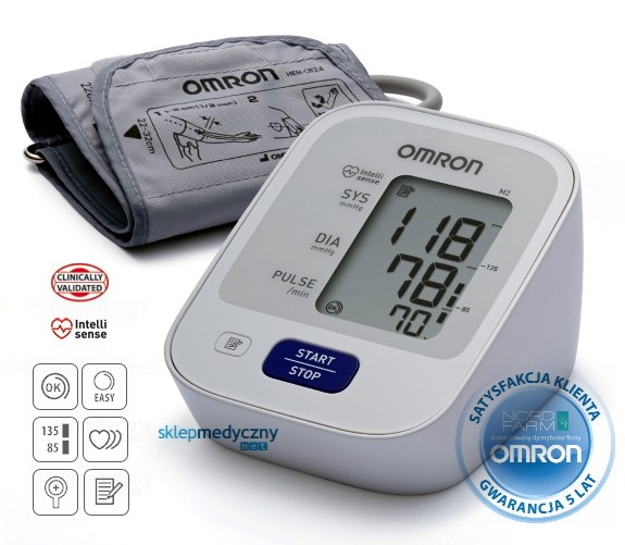 Nowość 2014! Ciśnieniomierz Omron M2 HEM-7121-E