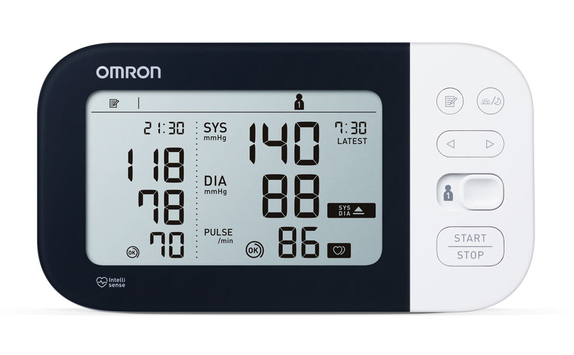 Nowość 2020! Ciśnieniomierz Omron M7 Intelli IT HEM-7361T-EBK