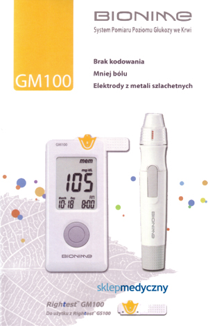 Glukometr Bionime GM100