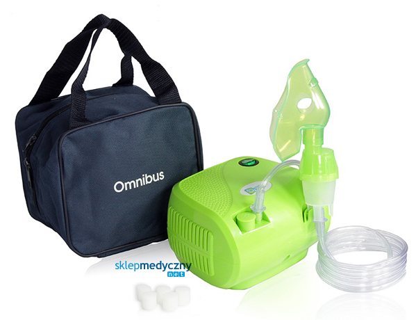 Inhalator tłokowy OMNIBUS BR-CN116 zielony