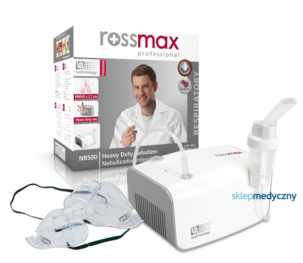 Rossmax NB500 Inhalator tłokowy do pracy ciągłej