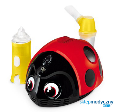 Inhalator dla dzieci Biedronka Mr Beetle Lella la coccinella