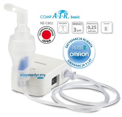 Inhalator nebulizator OMRON NE-C802 CompAIR basic