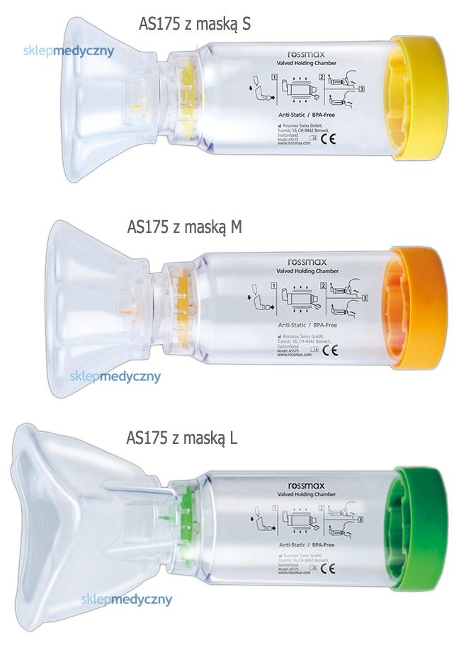 Komora inhalacyjna Rossmax AS175 z maską