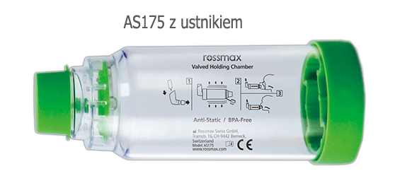 Komora inhalacyjna Rossmax AS175 z ustnikiem