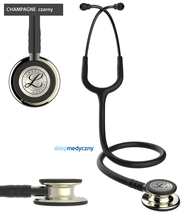 Stetoskop Littmann Classic III Champagne Edition 5861 czarny