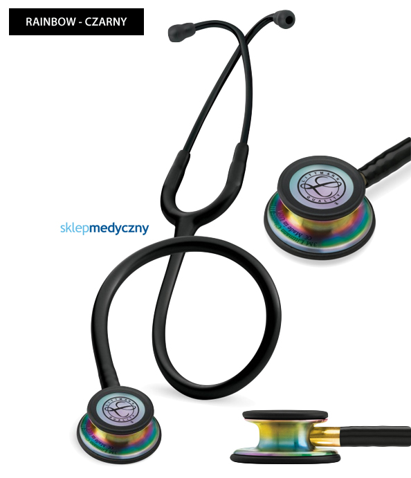 Stetoskop 3M Littmann Classic III Rainbow Edition 5870 czarny