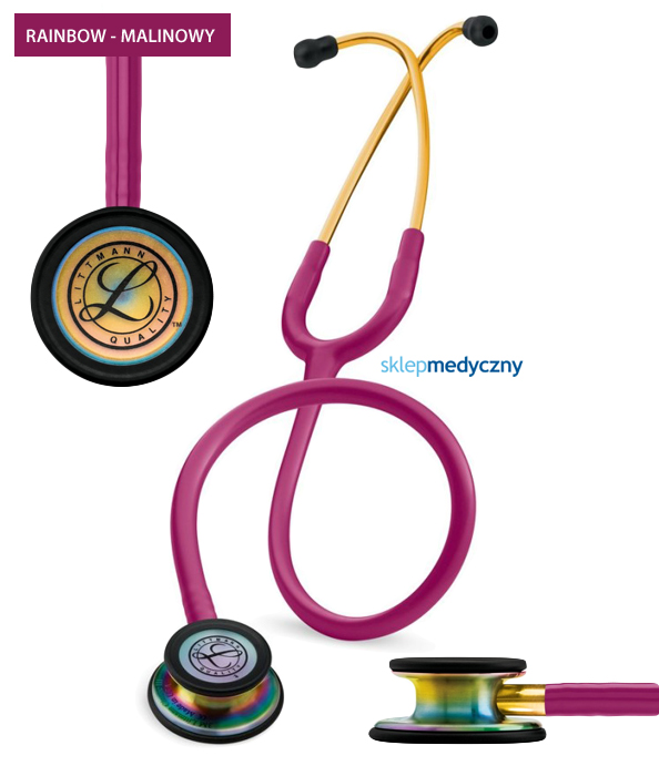 Stetoskop Littmann Classic III Rainbow Edition 5806 malinowy