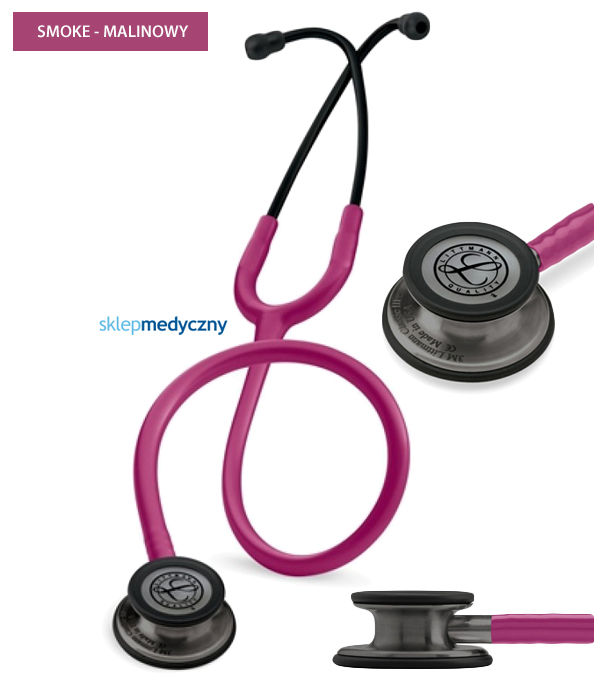 Stetoskop Littmann Classic III Smoke Edition malinowy 5871