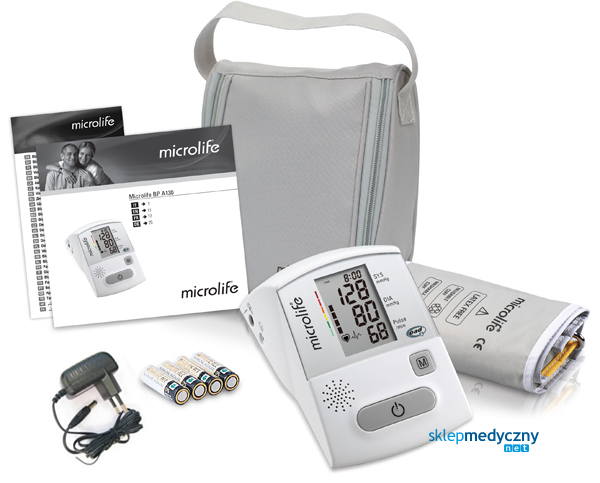 Ciśnieniomierz Microlife BP A130+ zasilacz