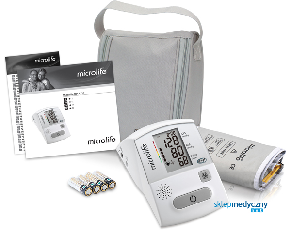 ciśnieniomierz mówiący microlife A130 zestaw