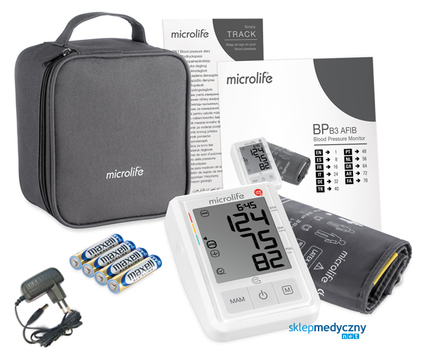 Microlife BP B3 AFIB - wykrywa migotanie przedsionków