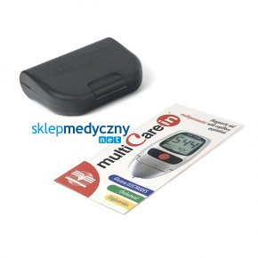 MultiCareIn Urz±dzenie do pomiarów 3 w 1 : glukoza, cholesterol i trójglicerydy