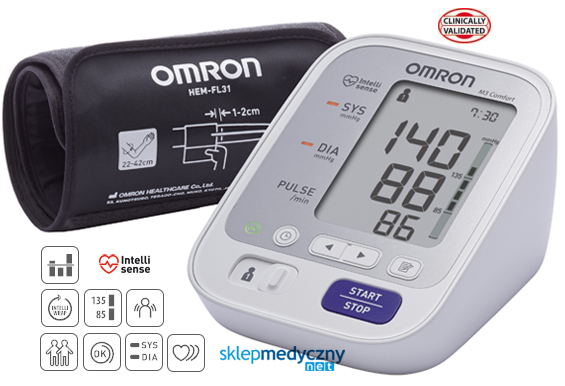 Nowość 2016! Ciśnieniomierz Omron M3 Comfort HEM-7134-E