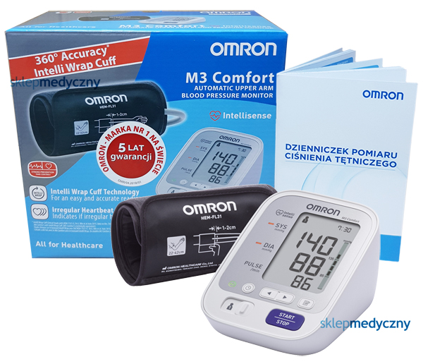 Nowość 2016! Ciśnieniomierz Omron M3 Comfort HEM-7134-E