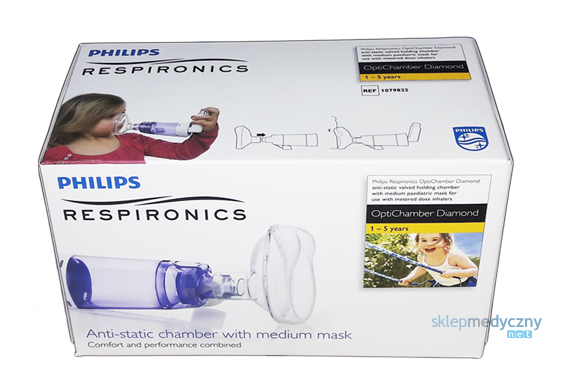 Komora inhalacyjna spejser Philips Respironics Optichamber Diamond