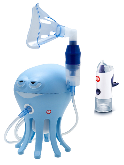 Inhalator PIC Solution Mister 8 + irygator Rino Shower