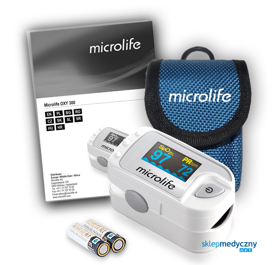 Pulsoksymetr napalcowy Microlife OXY 300