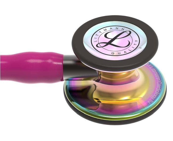 Stetoskop Littmann Cardiology IV High Polish Rainbow Finish malnowy 6241