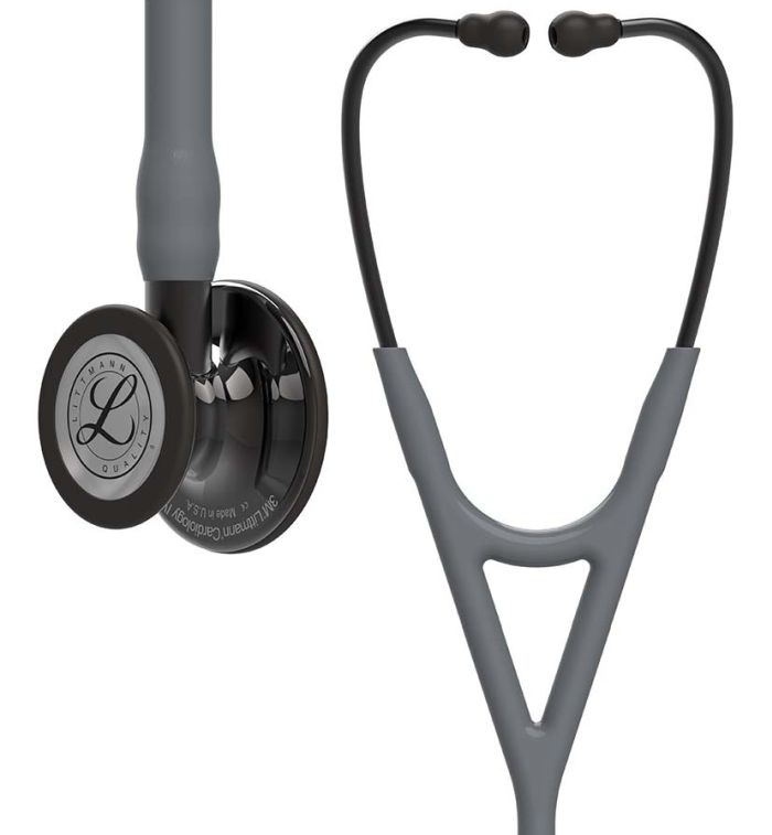 Stetoskop Littmann Cardiology IV High Polish Smoke Finish szary 6238