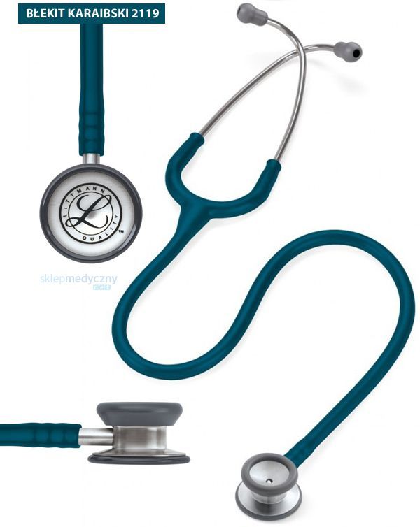 Stetoskop 3M Littmann Classic II Pediatric Błękit Karaibski 2119