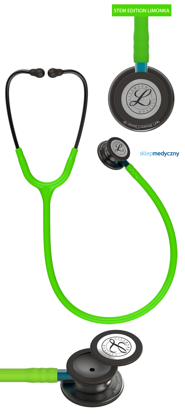 Stetoskop Littmann Classic III STEM Edition Limonka