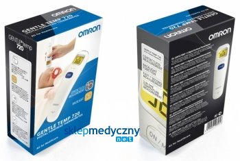 Nowość 2014! Termometr bezkontaktowy Omron Gentle Temp 720 opakowanie