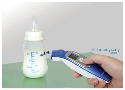 Microlife NC 100 pomiar temperatury mleka