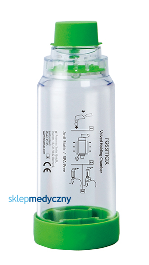 Komora inhalacyjna Rossmax AS175 Aero Spacer z ustnikiem spejser